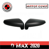 Matte Black Double Side Mirror Cover Trim Guard For Isuzu D max D-max 2020